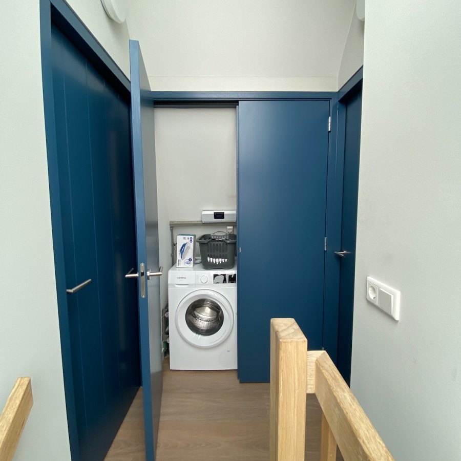 Vakantiewoning Westkaap overloop met was/droogcombinatie