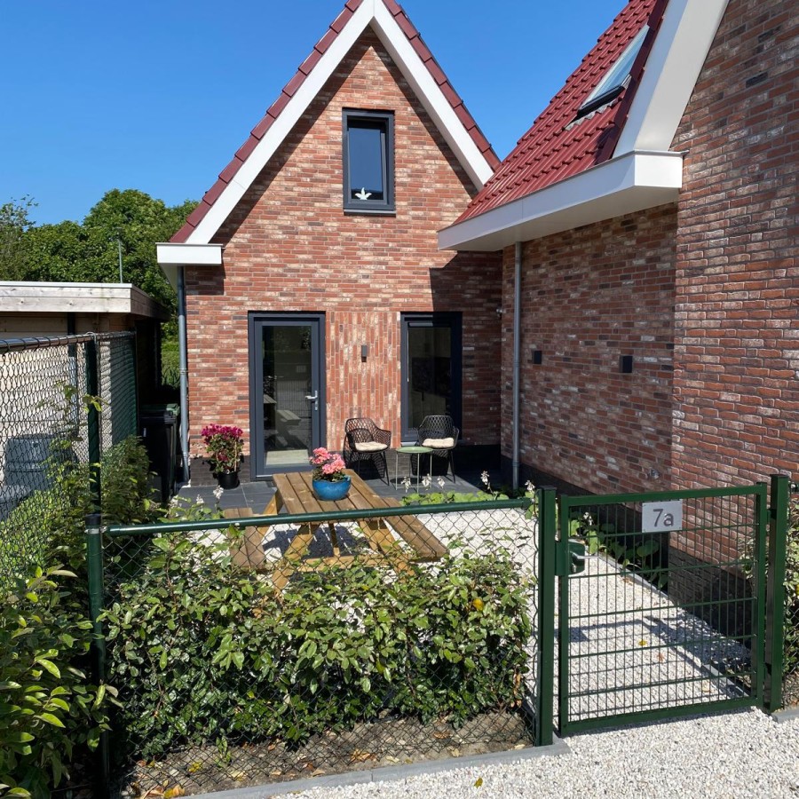 Vakantiewoning Westkaap woonkamer afgeschermde tuin